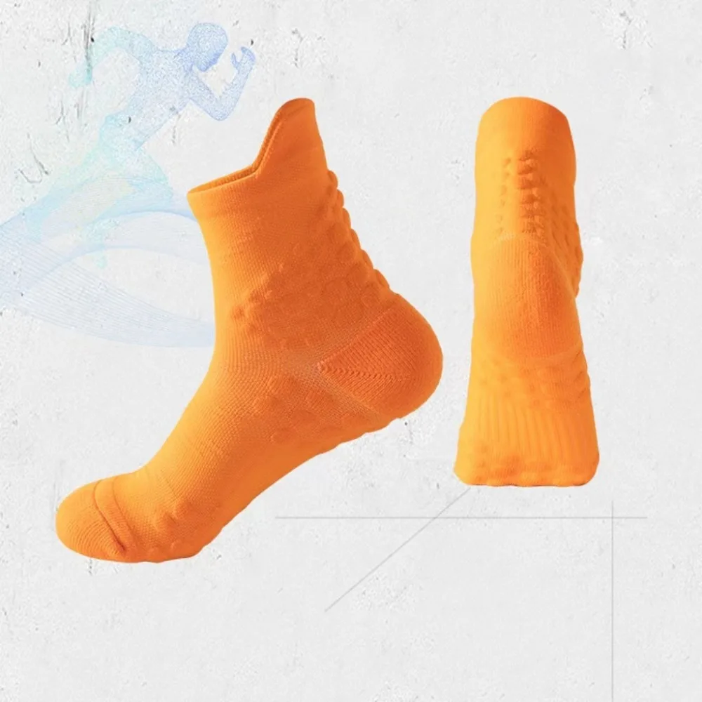 

Sweat-Absorbent Anti-Slip Sports Socks Deodorant Comfortable Men's Badminton Socks Breathable Professional Towel Bottom Socks
