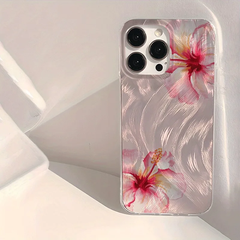 

Minimalist Hibiscus Patterns Phone Case For Samsung S26 Ultra 5G Cases Galaxy S25 FE S24 Plus S23 S22 A16 A26 A36 A56 A55 Cover
