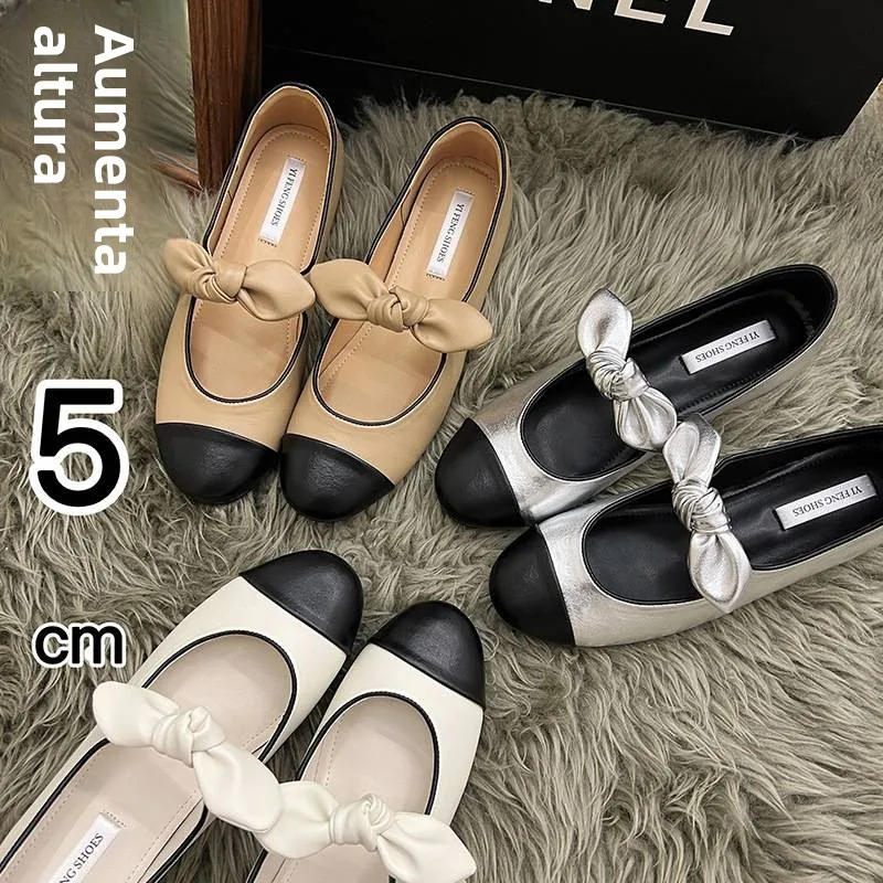 chaussures-de-ballet-plates-style-princesse-pour-femme-rehaussantes-5-cm-avec-nœud-et-blocs-de-couleur-nouvelle-collection-ete-coupe-basse-semelle-souple