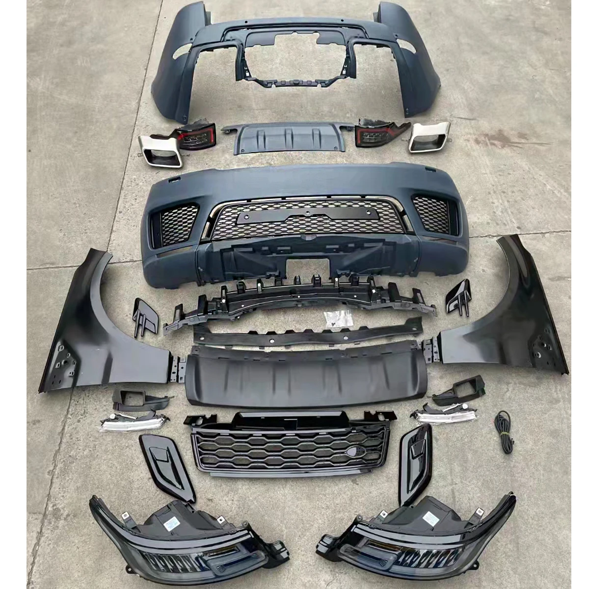 

New Arrival Bumpers Body Kit for Range Rover Sport L494 2014-2017 Change to 2020 Model.