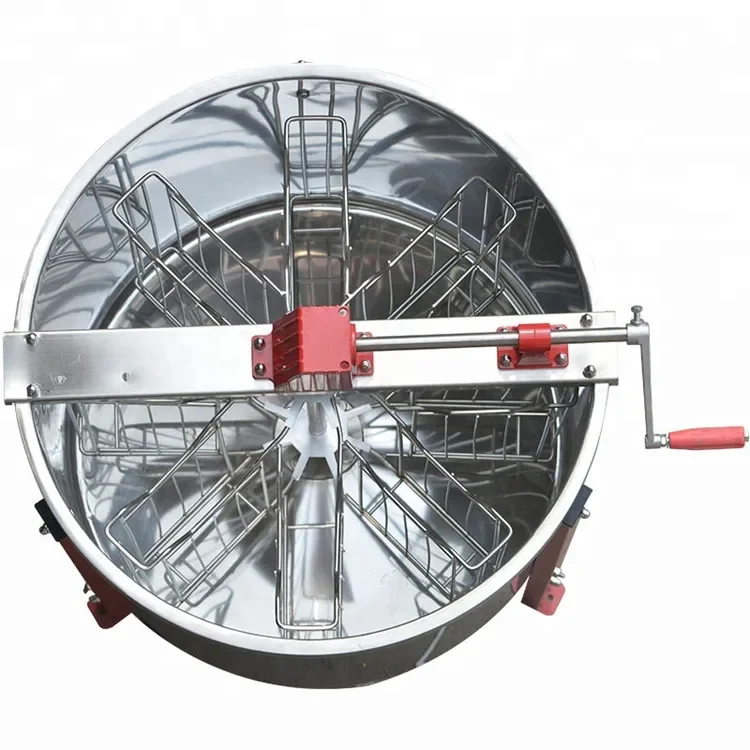 Extrator de mel elétrico Separador extrator de mel de abelha com 6 quadros