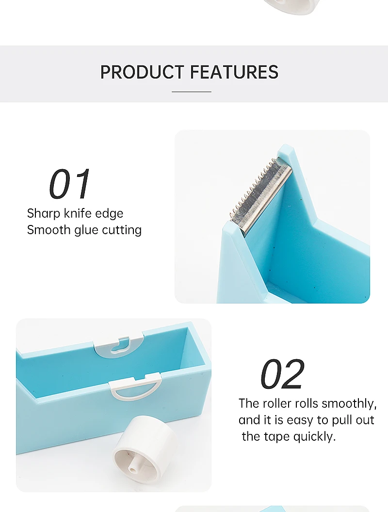 Wimpern Verlängerung Band Halter Basis Lash Klebeband Cutter Dispenser Pfropfen Lash Kunststoff Rotierenden Band Schneiden Make-Up-Tool – Detail 7