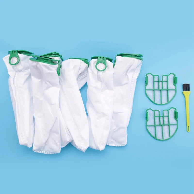Sacos de substituição para Vorwerk VB100 aspirador, filtro HEPA para Vorwerk VB100, 2 peças