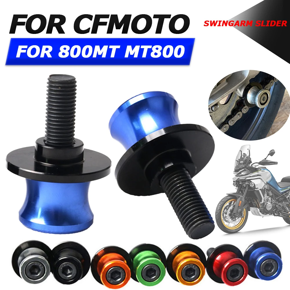 

For CFMOTO CF MOTO 800MT MT800 MT 800 MT CF800MT 2021 2022 Motorcycle Accessories Swingarm Slider Spools Rear Stand Screws Cap