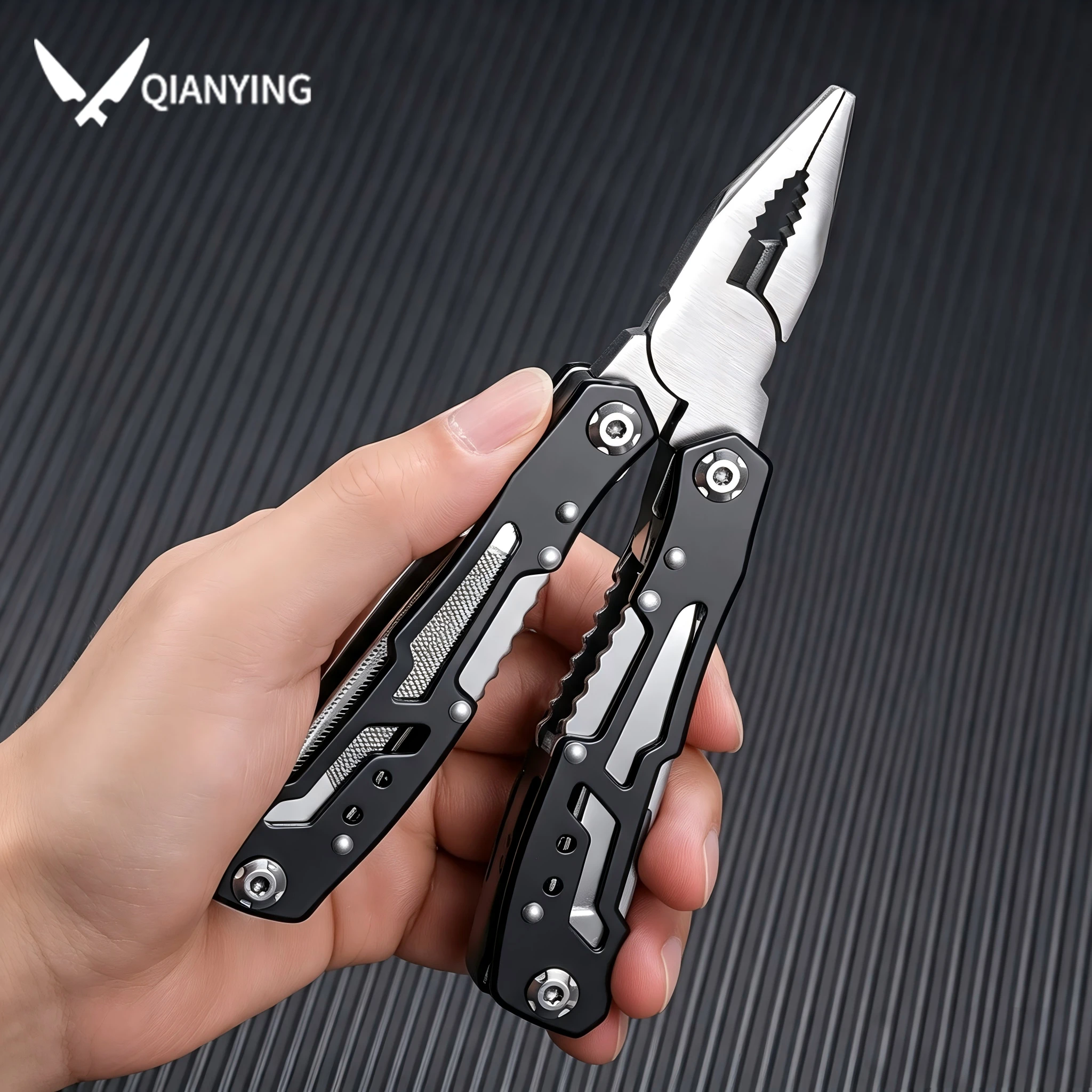 Multitool Pliers Stainless Steel Pocket Outdoor Combination Knife Tool Pliers Portable EDC for Camping Survival Tool Pliers