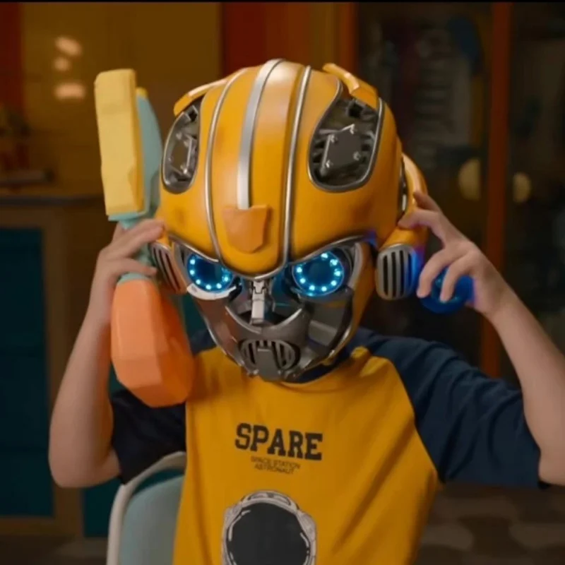 

Avengers Iron Man Mk5 Helmet 1/1 Scale Wearable Transformable Voice-Activated Electric Opening/Closing Collection Decoration Toy