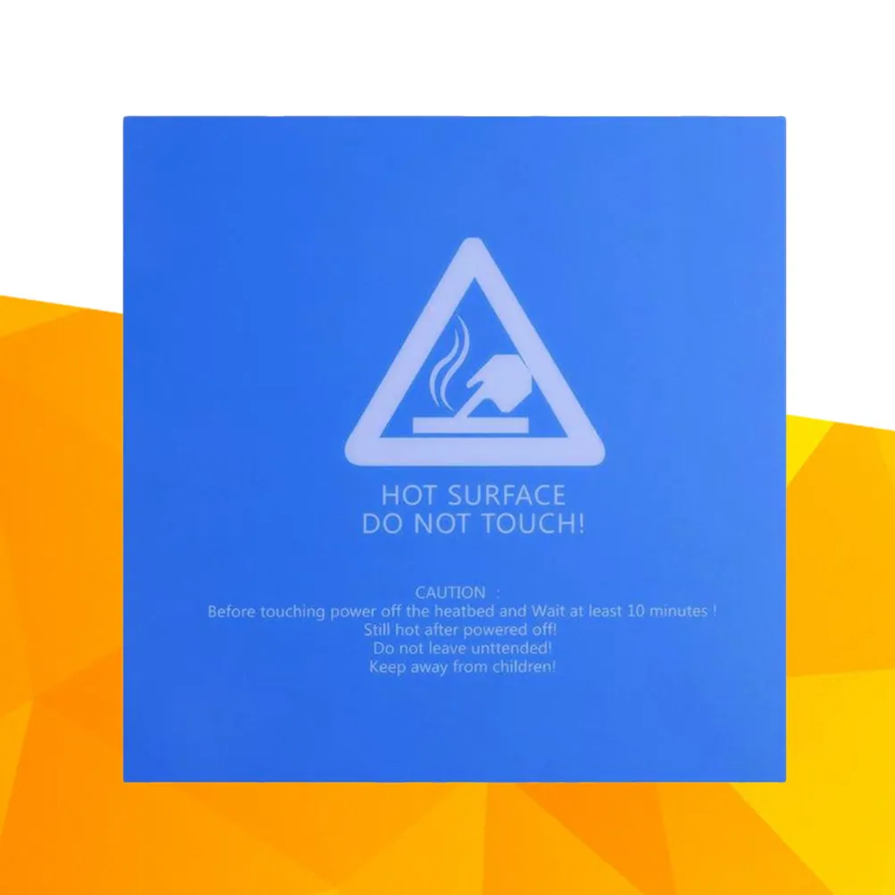 

Frosted Reusable Hot Bed Sticker 220x220mm for 3D Printer Heated Bed Adhesive Film Works with Pla ABS Hips Petg Tpe Nylon Pc