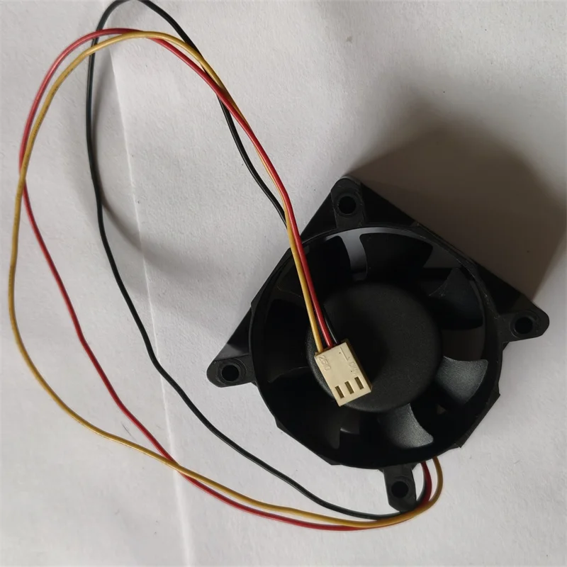 60x60x25mm DC 12V 0.13A Cooling Fan D60BM-12 6cm 3-Wire for Desktop Computer Power Supply Inverter