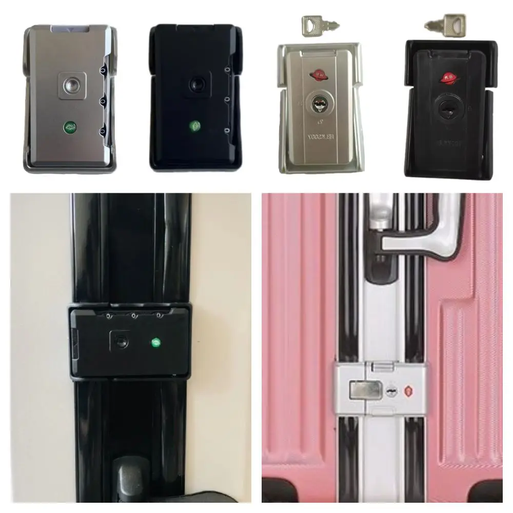Black Silver Suitcase Lock Buckle Repacement Repair Supplies 3 Digit Combination Lock Lock Catch Security Tool