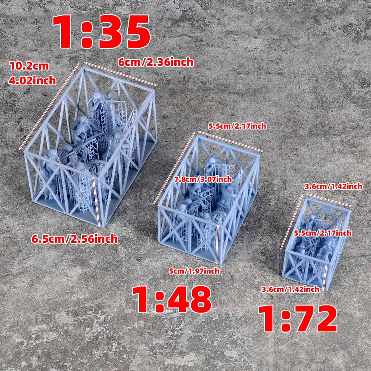 3D Soviet Union March Army Figure Soldier Team Military Man Set Assembly Miniature Diorama Scale Set Model Kit 1/72 1/35 1/48