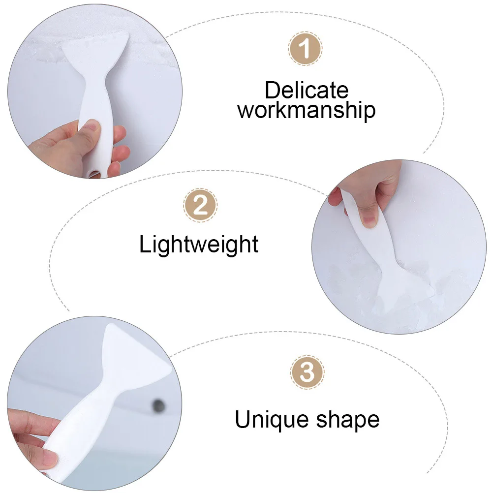 

20Pcs Ice Shovel Refrigerator Shovel Frost Remover PP Handle for Fridge Ice Scoop Fridge Deicing Scraper