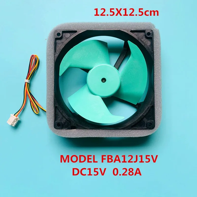 العلامة التجارية الجديدة مروحة تبريد الثلاجة الحادة/مروحة/المحرك NMB DC15V 0.28A FBA12J15V لمروحة تبريد الثلاجة