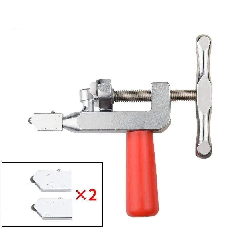 

Hand Grip Ceramic Tile Divider knife Manual Scribing Delimitation roller type glass T cutter Opener Breaker Construction Tools