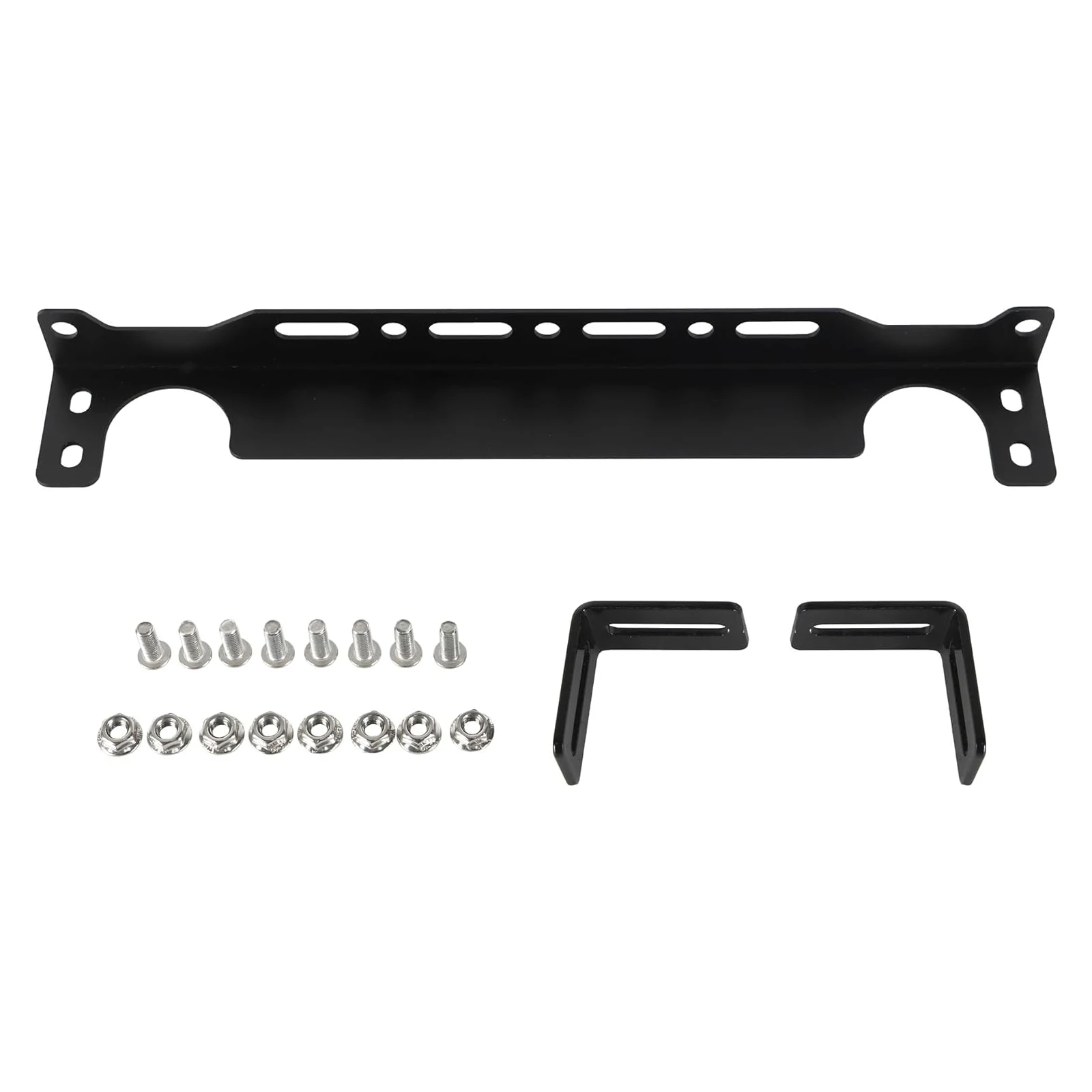 

Universal Oil Cooler Bracket Installation Tools Aluminum British Style Car Engine Cooling Mounting Bracket Kit
