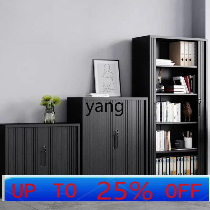 Lmm Rolling Shutter Door File Cabinet Office Sliding Door Storage File Cabinet Sliding Door Steel Wardrobe