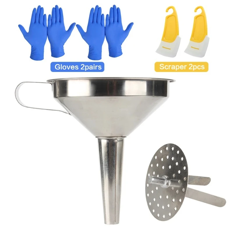6pcs 3D Printer Resin Printer Tool Kits Resin Filter Funnel UV Resin Filter Cup For Elegoo Phrozen Anycubic SLA/DLP/LCD