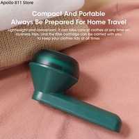 White Hairball Trimmer Green Lint Remover for Sweaters Throw Pillows Bedding Curtains Sofa - Surface Cleaning Tool