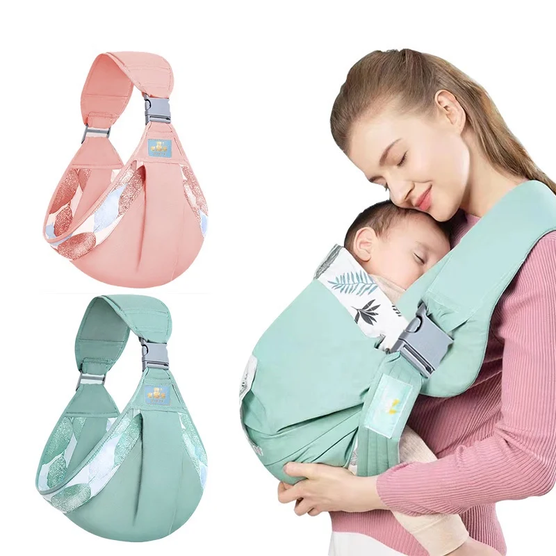 Baby Carrier Baby Sling Carrier Newborn Nursing Towel Baby Wrap Holder Wrap Breathable Carrier，