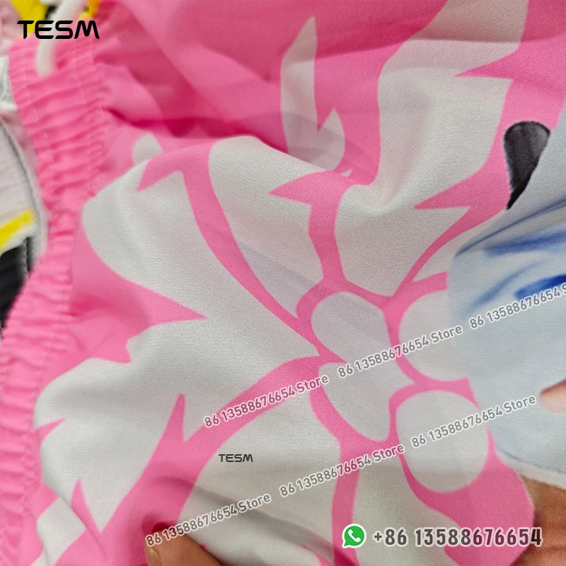 TESM الرجال درع قميص الإسبانية المشجعين الشيفون قصيرة الأكمام عارضة الأزياء سترة زر قميص الأسرة شاطئ البحر عطلة القمصان #5