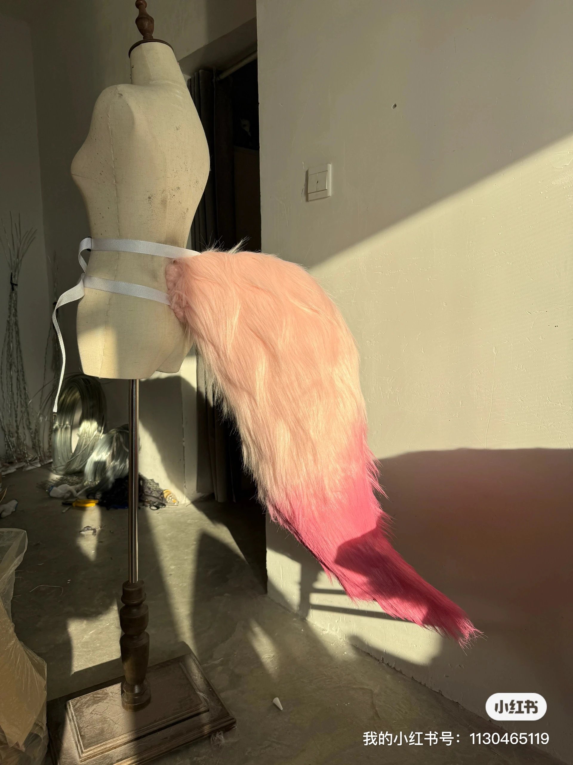 

Game Honkai：Star Rail Jiao qiu Fox Tail Prop Cosplay Replica Props Decoration Character Accessories for Christmas Halloween
