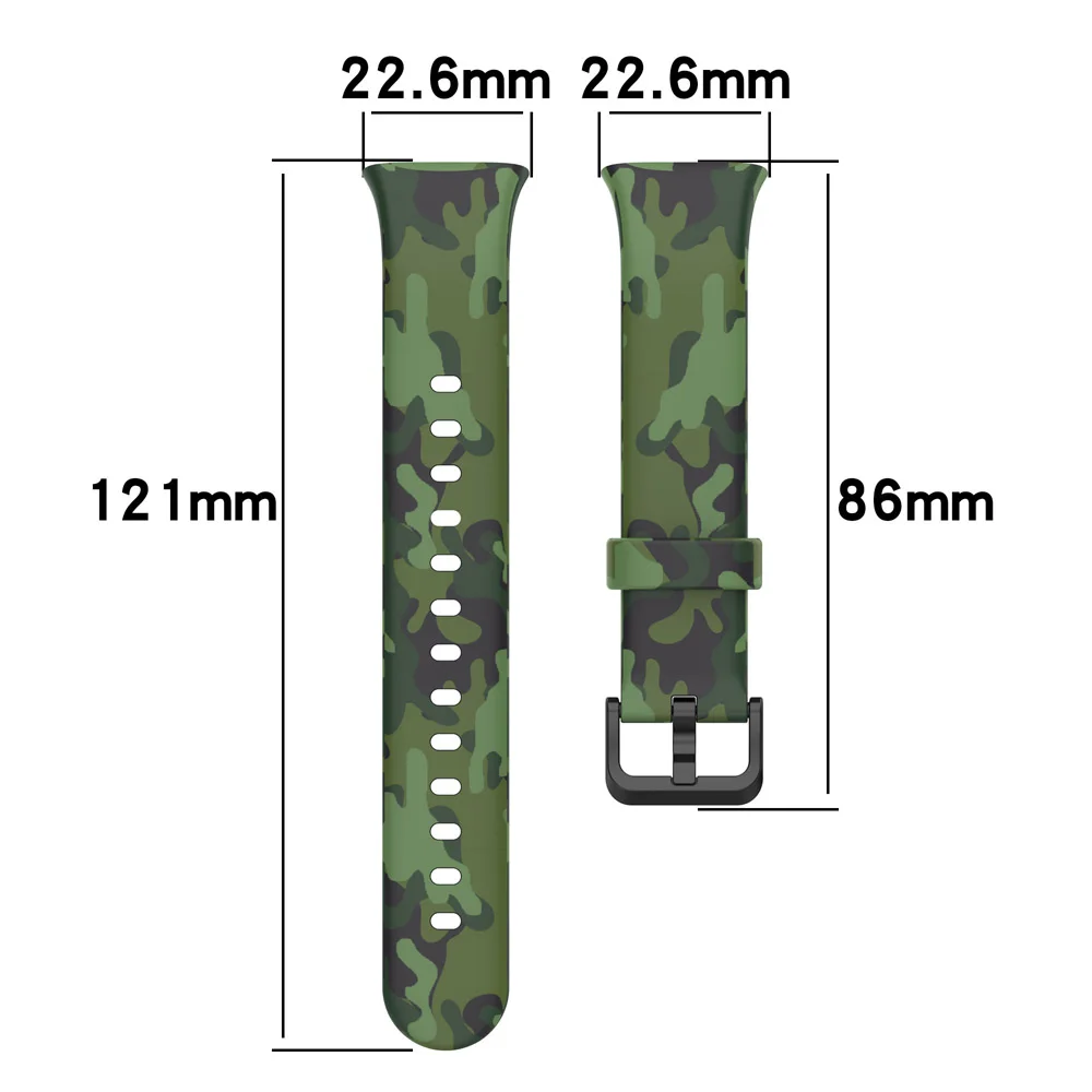 For Xiaomi MI Band 7 Pro Smartwatch Strap Camouflage Pattern Watchbands Bracelet mi band7 pro Replacement Wristband Accessories