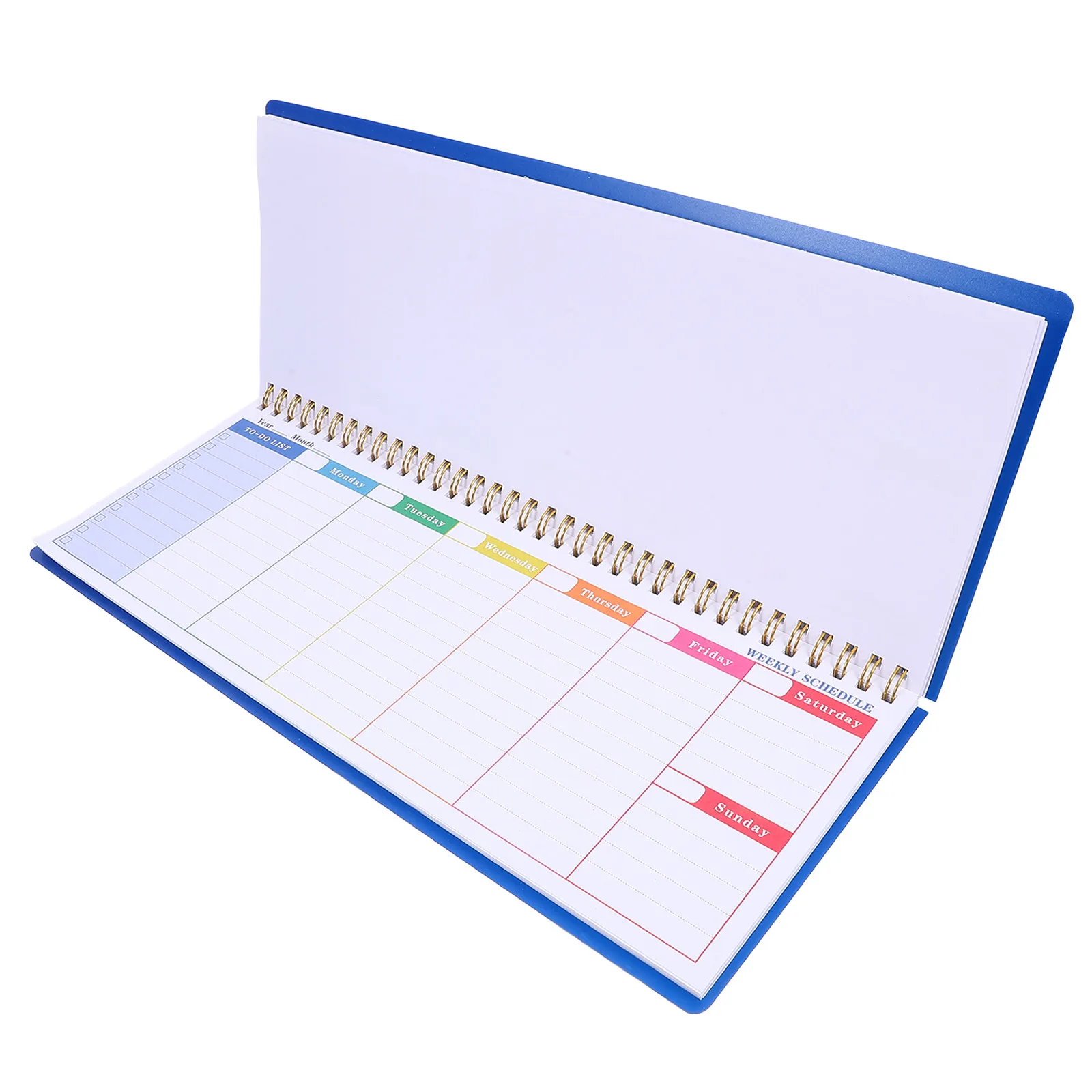Planning Pad Blue Undated Planner Tear Off to Do List Notepad Schedule Calendar Sheets Home Office School