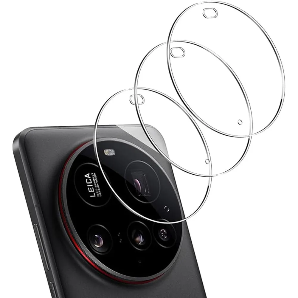 3PCS 9H Hardness Clear Lens Film For Xiaomi 15 14 Ultra Redmi Note 15 14 Pro Plus HD Anti-Scratch Camera Screen Protector Cover