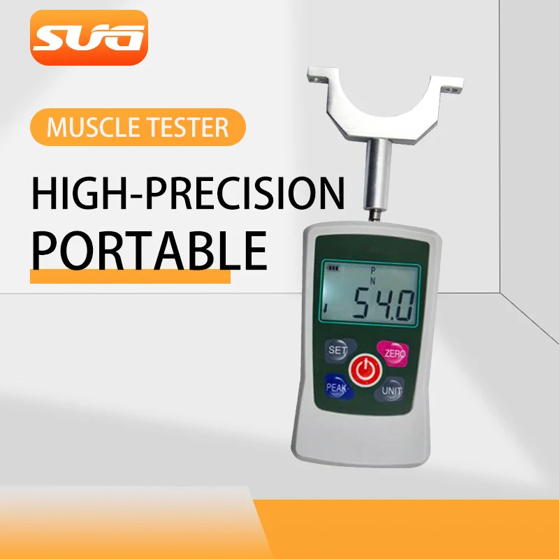 

SUG тестер мышц высокоточный цифровой тестер силы мышц 500N/110LB/50KG/1800 Oz динамометр