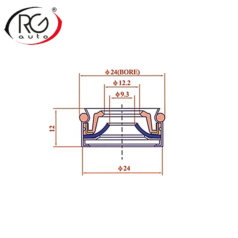 SD 505/507,TR70,TR90/TR105,MIT MSC90C,MSC105C,FX80/FX105V,SH942/K600,HONDAK600,car AC compressor LIP TYPE  shaft seal,oil seal