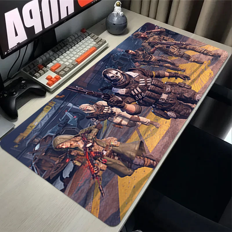 XXL Mouse Pad Keyboard Pad Natural Rubber Anti-slip Soft Office Table Mat Tapis De Souris Calls of Duty Gaming Accessories Mats