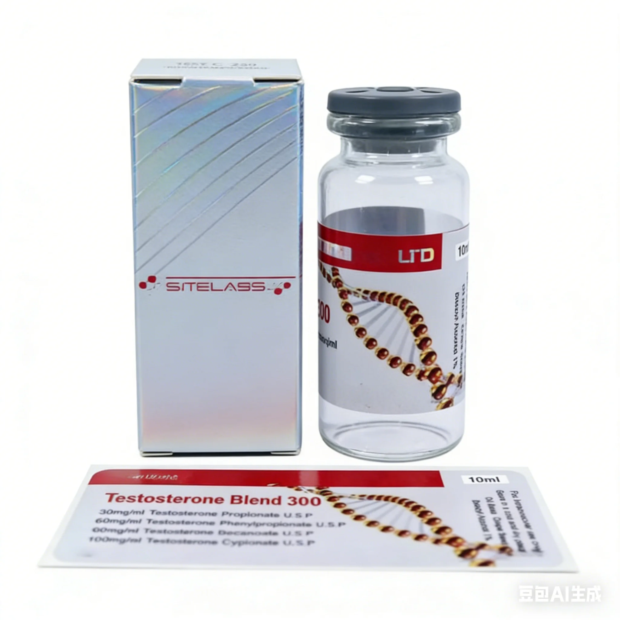 Custom Holographic Stickers for 3ml 5ml 10ml Injection Vials,Medicine Boxes & Pharmaceutical Packaging Labels