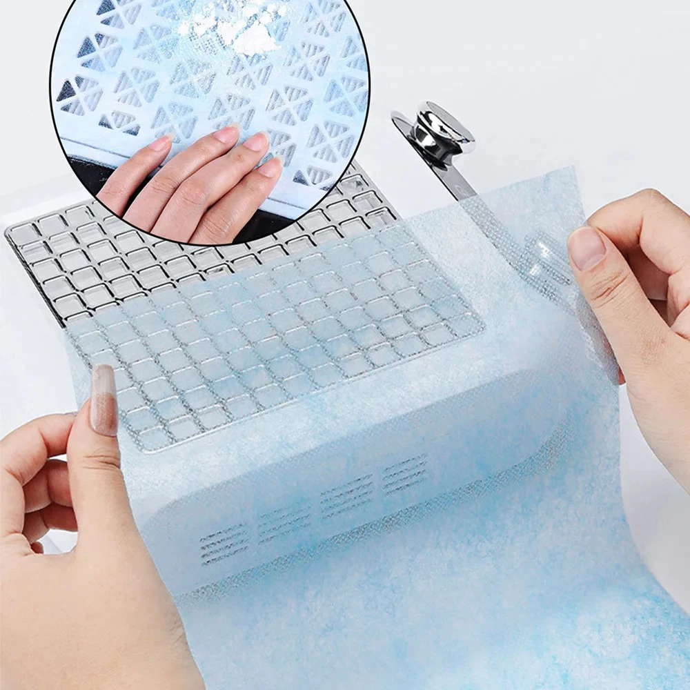 100Pcs Nail Vacuum Clean Collector Filter Paper Set Dustproof Replace Filters Disposable Manicure Machine Dust Accessory view 5