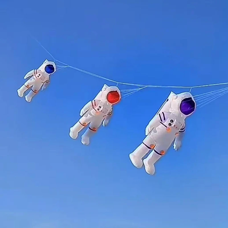 Astronaut Vliegers opblaasbaar speelgoed windvliegers paragliding kleurrijke vliegende vliegers professionele vlieger Buitenspeelgoed koi vliegende draak