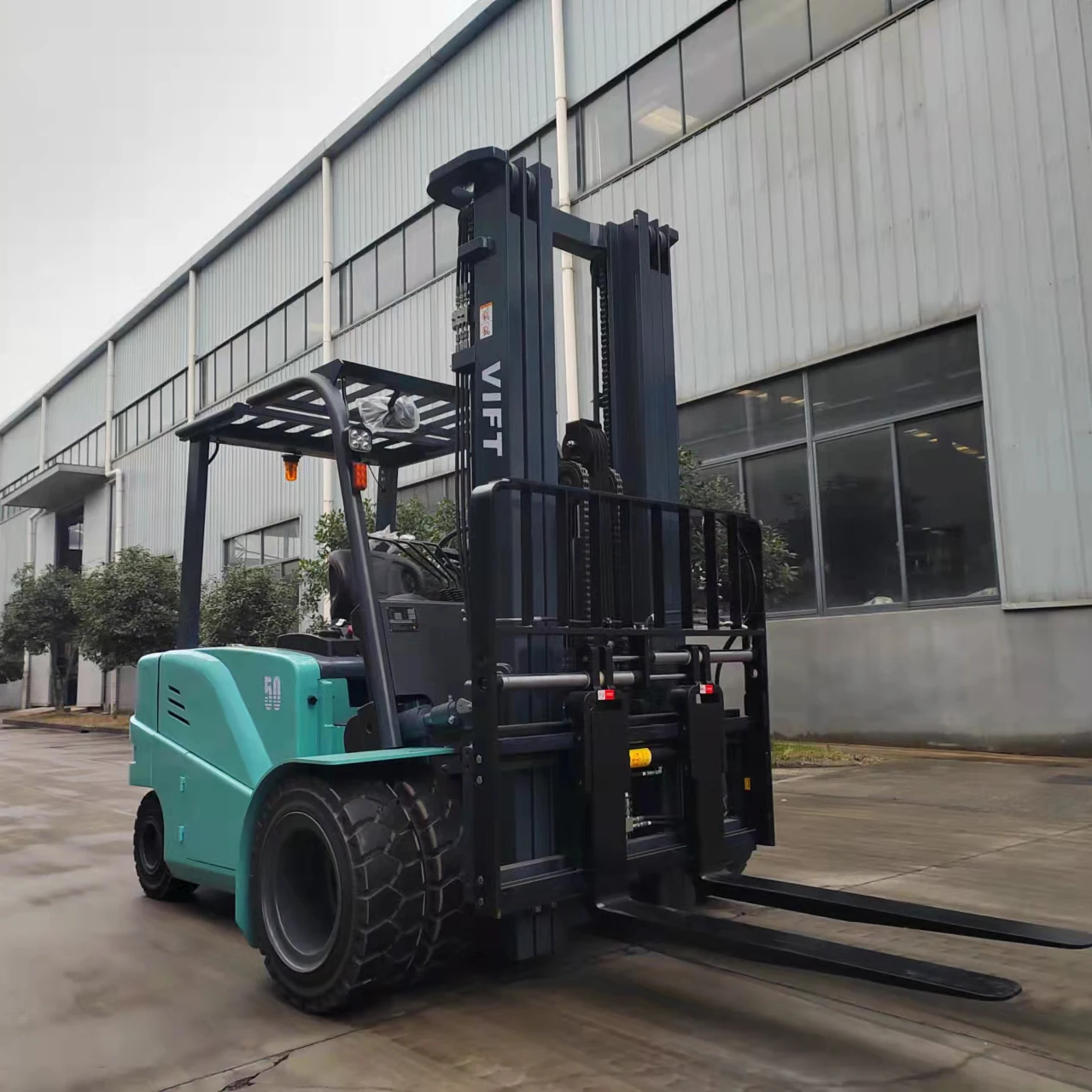 Mini forklift electric 5t 6t Lift Height 3000 6000 mm forklift with Lithium Lead-acid Electric forklift,with side shifter