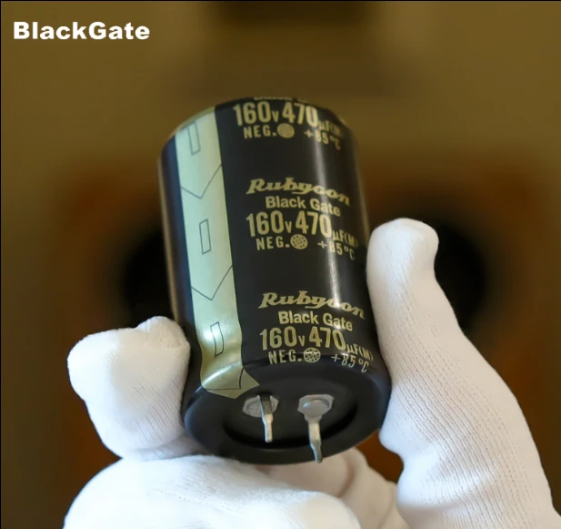 original Rubycon Black Gate STD series 16V-160V 10UF-4700UF Top audio  Electrolytic capacitor free shipping - AliExpress