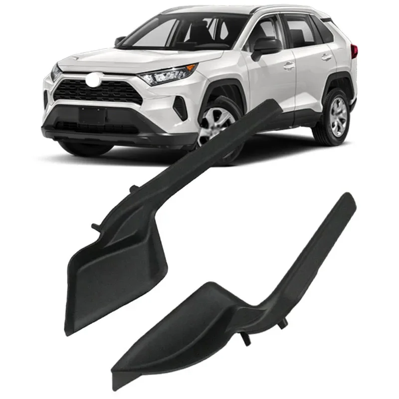 1 Pair Front Windshield Wiper Side Cowl Extension Cover for Toyota RAV4 2019 2020 2021 2022 53867-0R070 Auto Accessories