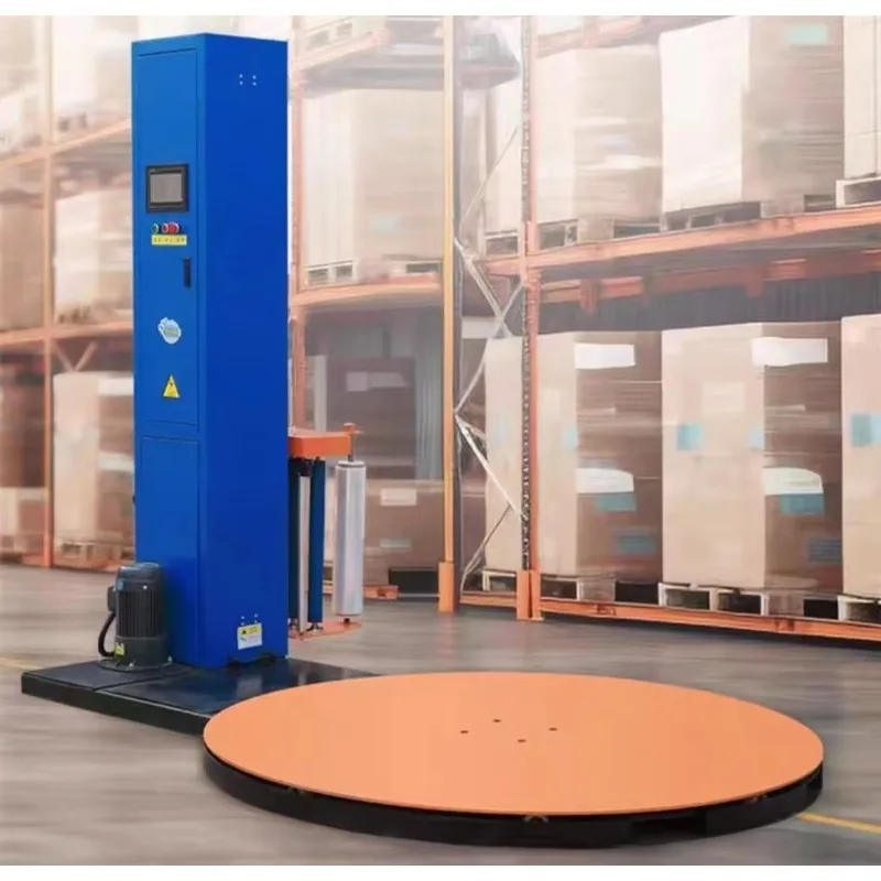 Factory Direct Heavy Duty Pallet Wrapping Machine Warehouse Film Packaging Button Wrapping Machine Tray Wrapping Machine for US