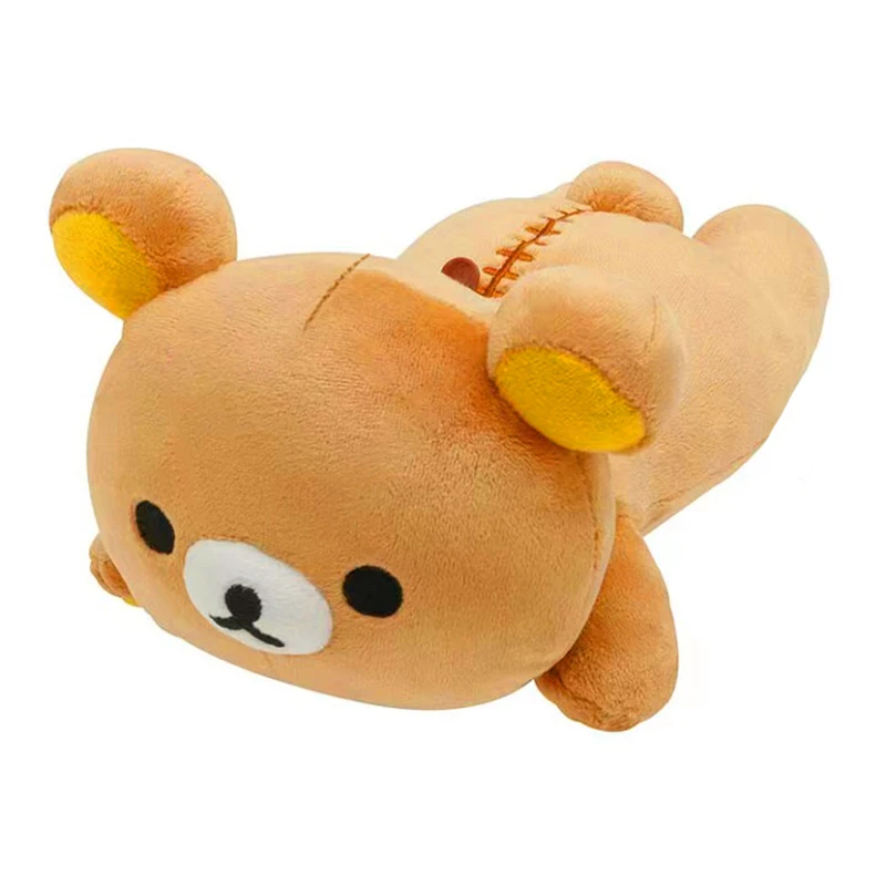 

Rilakkuma Plush Pillow Toys Teddy Bear Stuffed Doll Kawaii Room Decor Lovely Brown Bear Sofa Cushion Anime Xmas Gifts For Kids