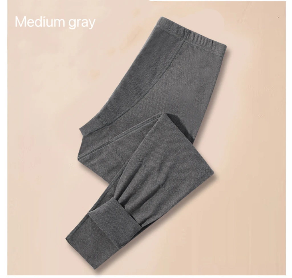 2pcs Men‘s Plus Size Thermal Bottoms Man Underwear Male Winter Keep Warm Legging Pants Soft And Comfortable Underpants 45-140kg