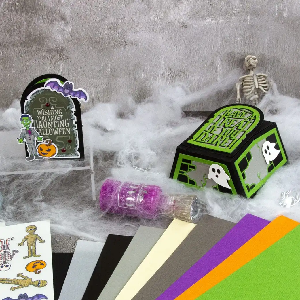 2025 settembre Nuovo Tonico Halloween Rilascio Spettrale Dolce Sacchetto Regalo Metallo Fustelle Stencil FAI DA TE Scrapbooking Fantasma Timbro Muore