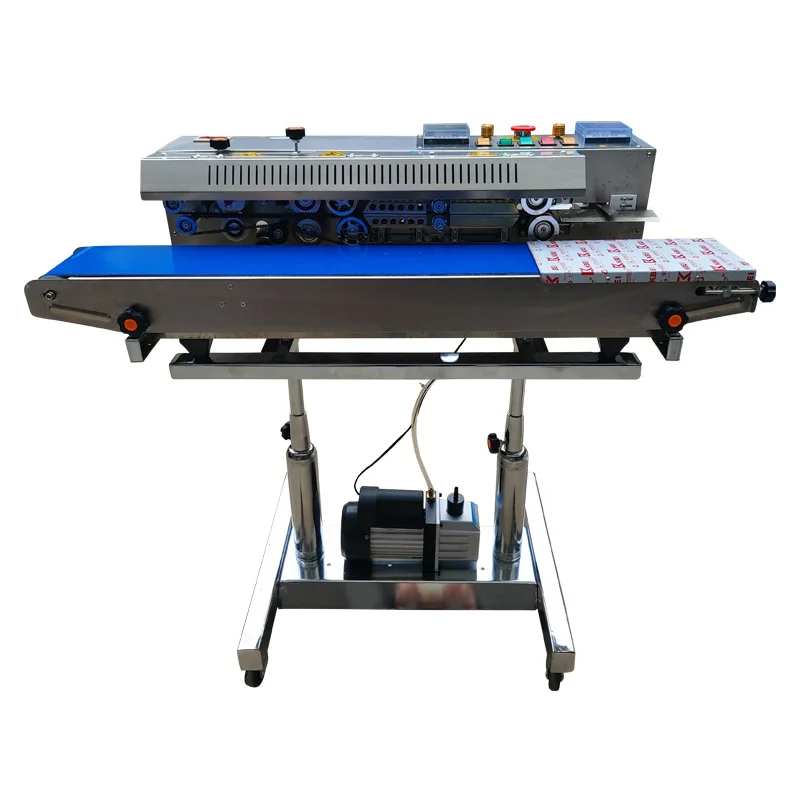 

For Direct Continuous Film Sealer Vertical Nitrogen Sealing Machine for Beverage Sachet Continuous Sealing Machine for Bags