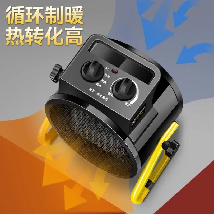 Small Industrial Space Heater Portable Electric Warm Air Blower for Home Bathroom Office