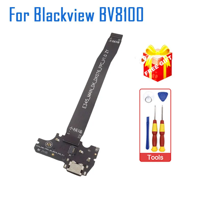 New Original Blackview BV8100 USB Board Base Charging Port Board Wiht Main FPC Accessories For Blackview BV8100 Smart Phone