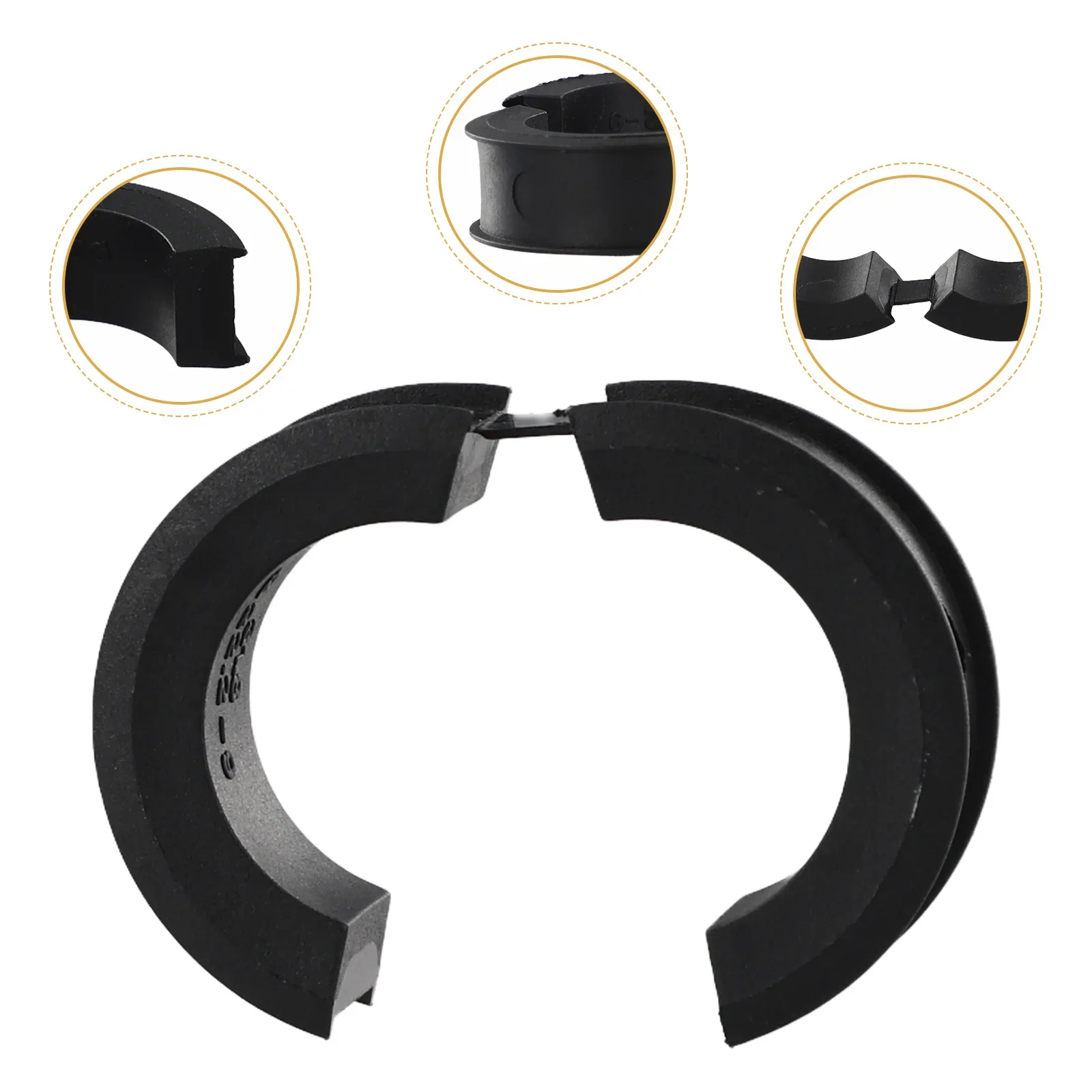 Guarnizione staffa ispessita per bicicletta Rondella manubrio Staffa manubrio Rondella telaio Rondella manubrio Assorbimento degli urti