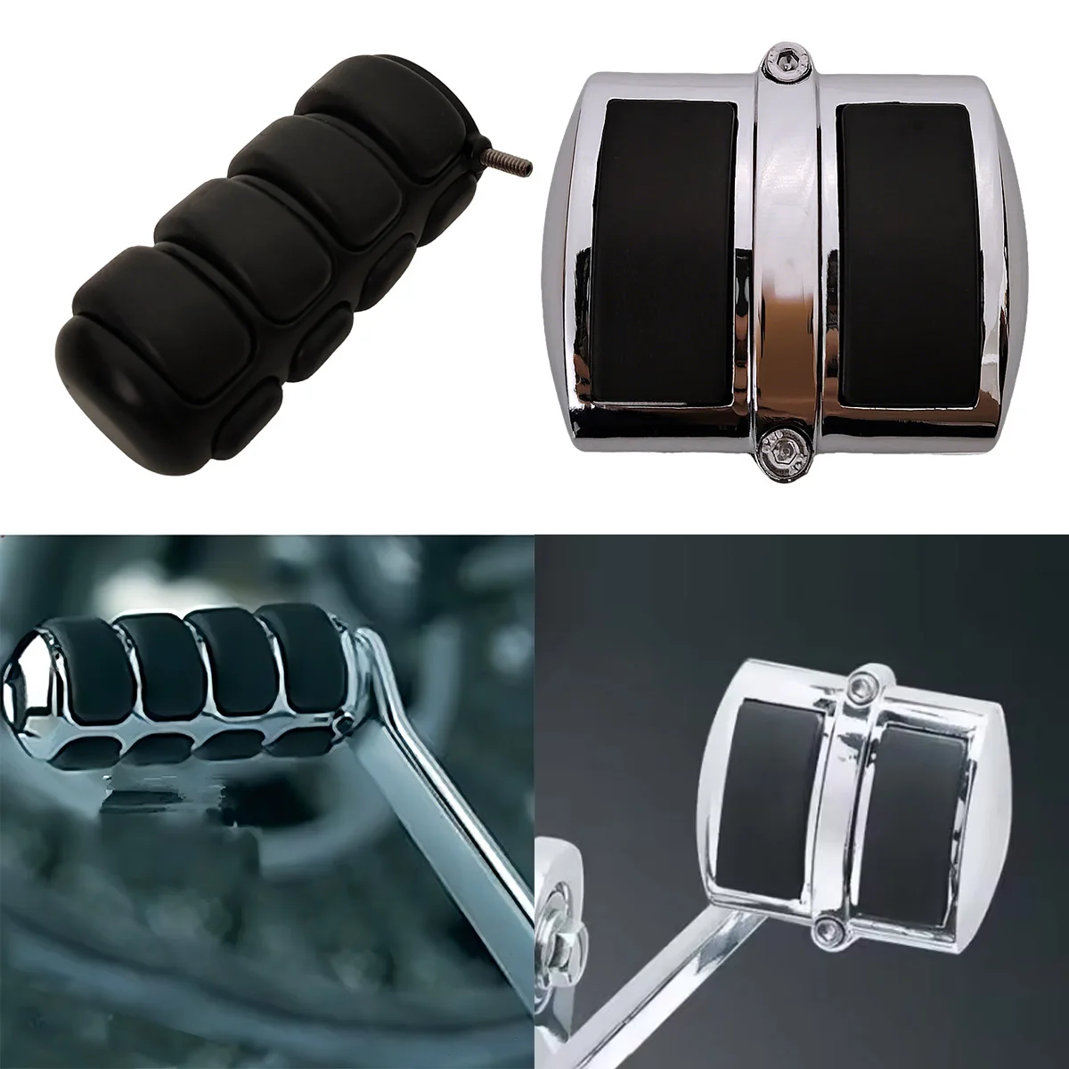 

Motorcycle Accessories Aluminum Brake Pedal Cover Gear Shift Lever Peg For Kawasaki Vulcan VN 800 VN900 VN1500 1600 1700 Classic