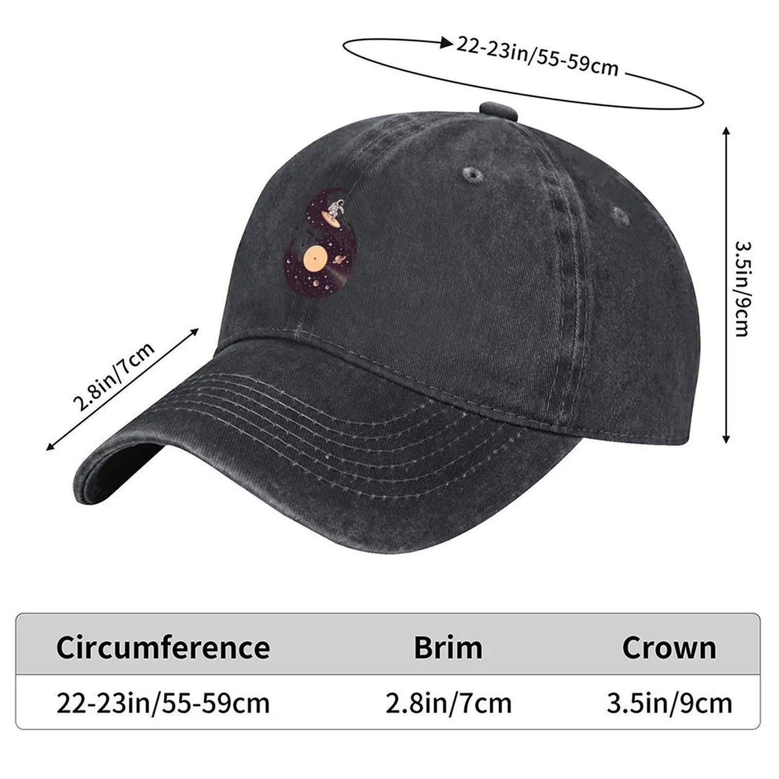 Musical Journey Baseball Cap Bobble Hat Streetwear Hat Baseball Cap Visor Caps For Men Women's