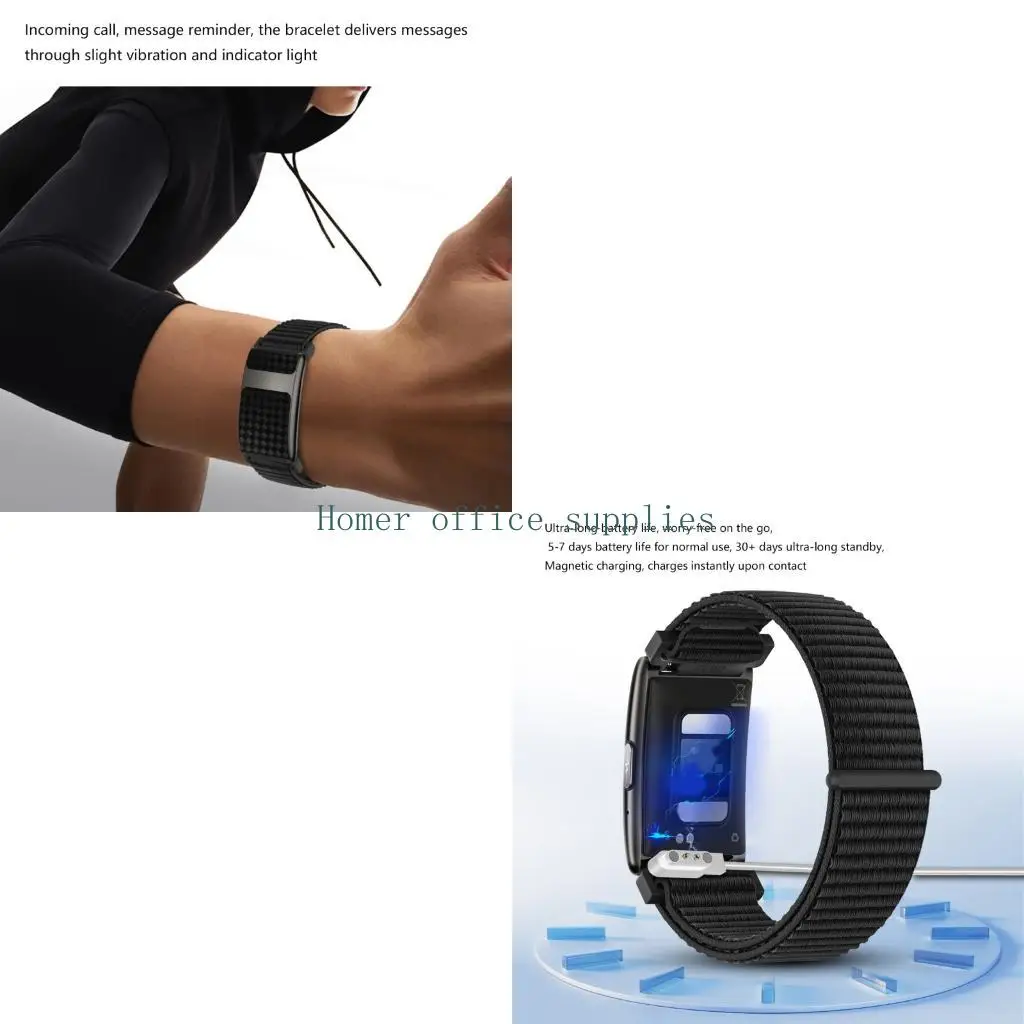 K43B TK35pro Quiet Update Fitness Wristband with App Review for Daily Wear, Screenless Activity Band and Magnetic Charging Wear