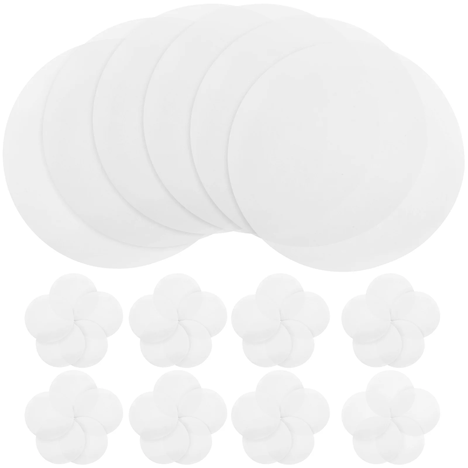 

100 Pcs Bakeware Baking Steamer Paper Dumpling Liners Candy Cookie Round Parchment