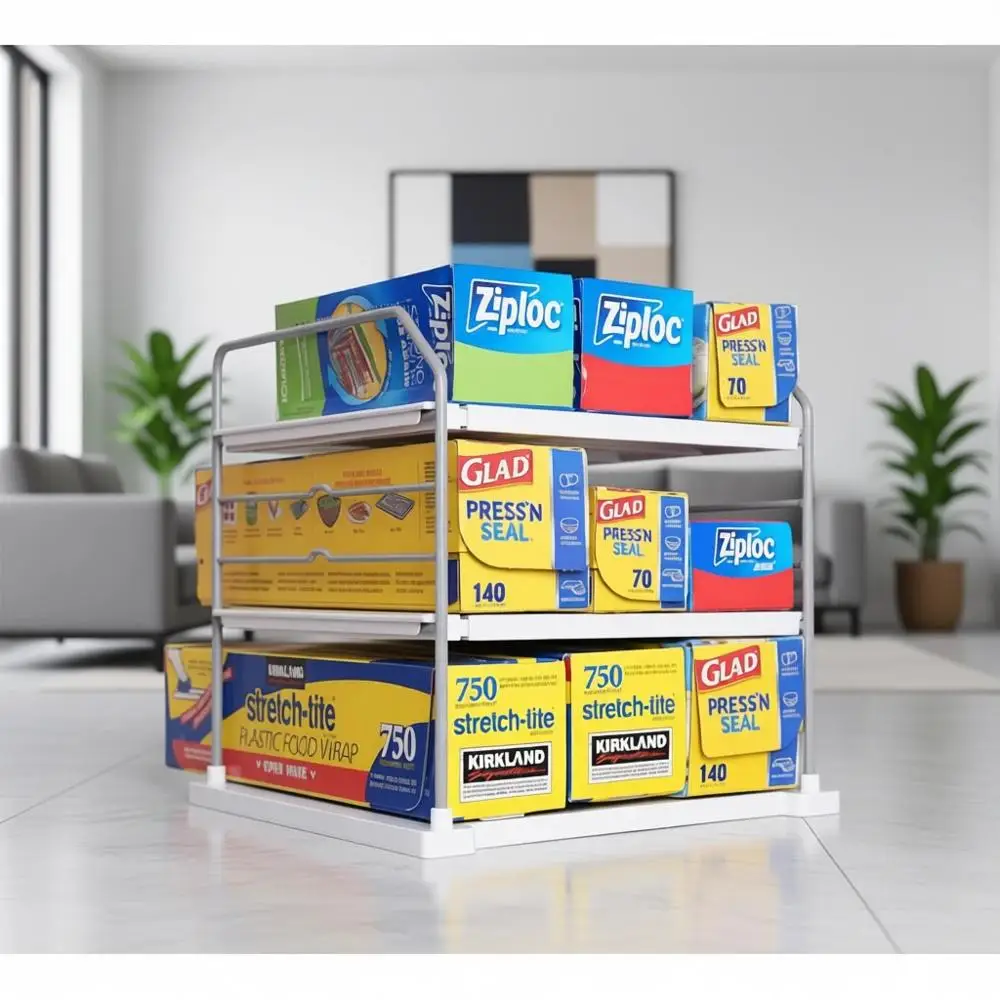 

Трехуровневая полка для хранения тяжелых предметов: банок, бутылок, консервов, пластиковых пакетов, упаковки, масла, закусок и кухонных коробок, ширина от 11 до 16,7 дюймов (2 шт.)