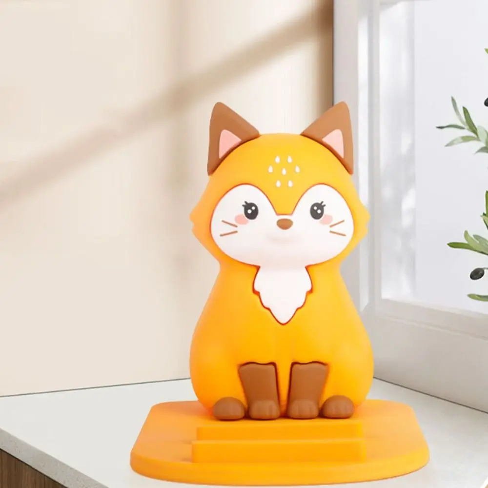 Anti-slip Mobile Phone Stand Multi-functional DIY Crafts Animal Model Doll Holder Cute Portable Desk Lazy Bracket